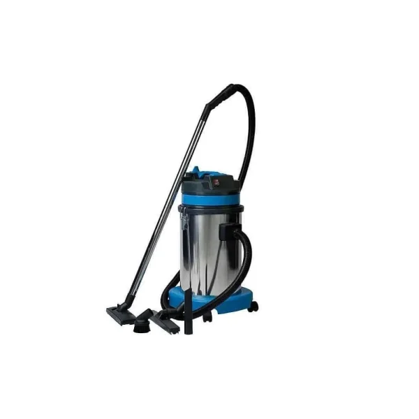 Aspiradora Industrial Polvo-Agua 30lts Un Motor 1500W