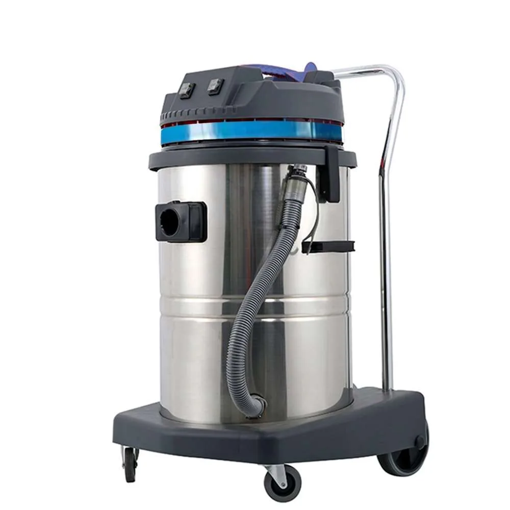 Aspiradora Ind. Polvo-Agua Glanz 60lts 2 Motores 2000W