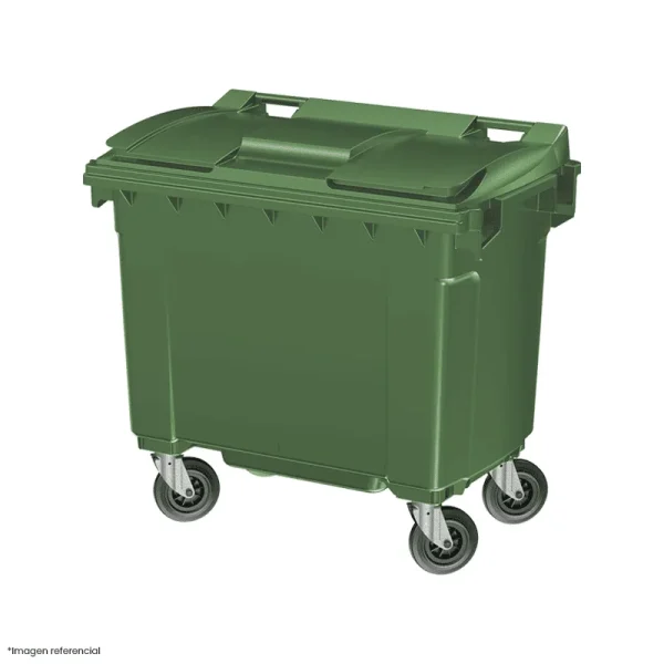 Basurero 660 litros colores